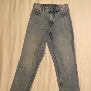 Monki Women’s Denim Light Blue Size 26